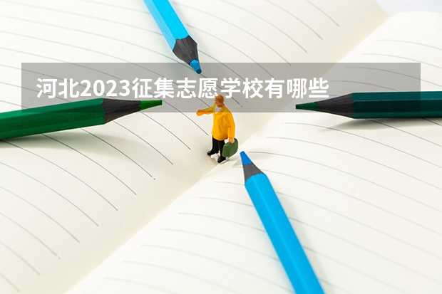 河北2023征集志愿学校有哪些