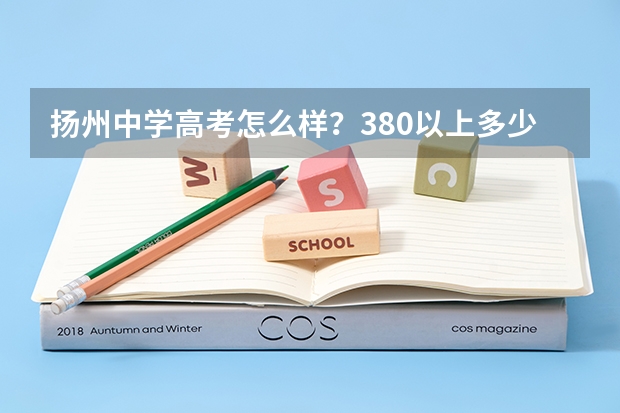 扬州中学高考怎么样？380以上多少人？