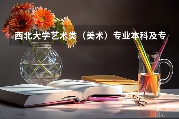 西北大学艺术类(美术)专业本科及专科的录取分数线是多少?(悬赏50)